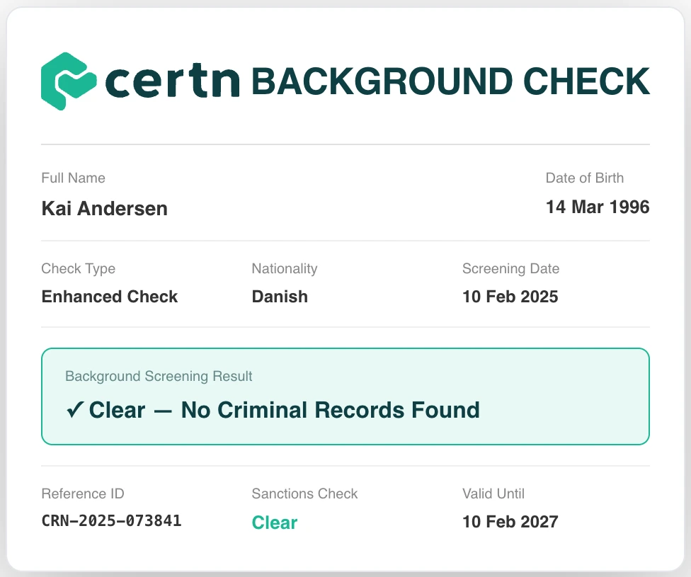 Background Check