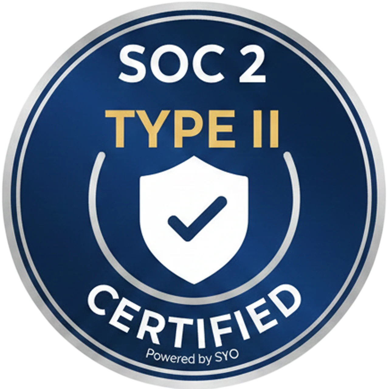 SOC 2 Type 2 Certificate badge