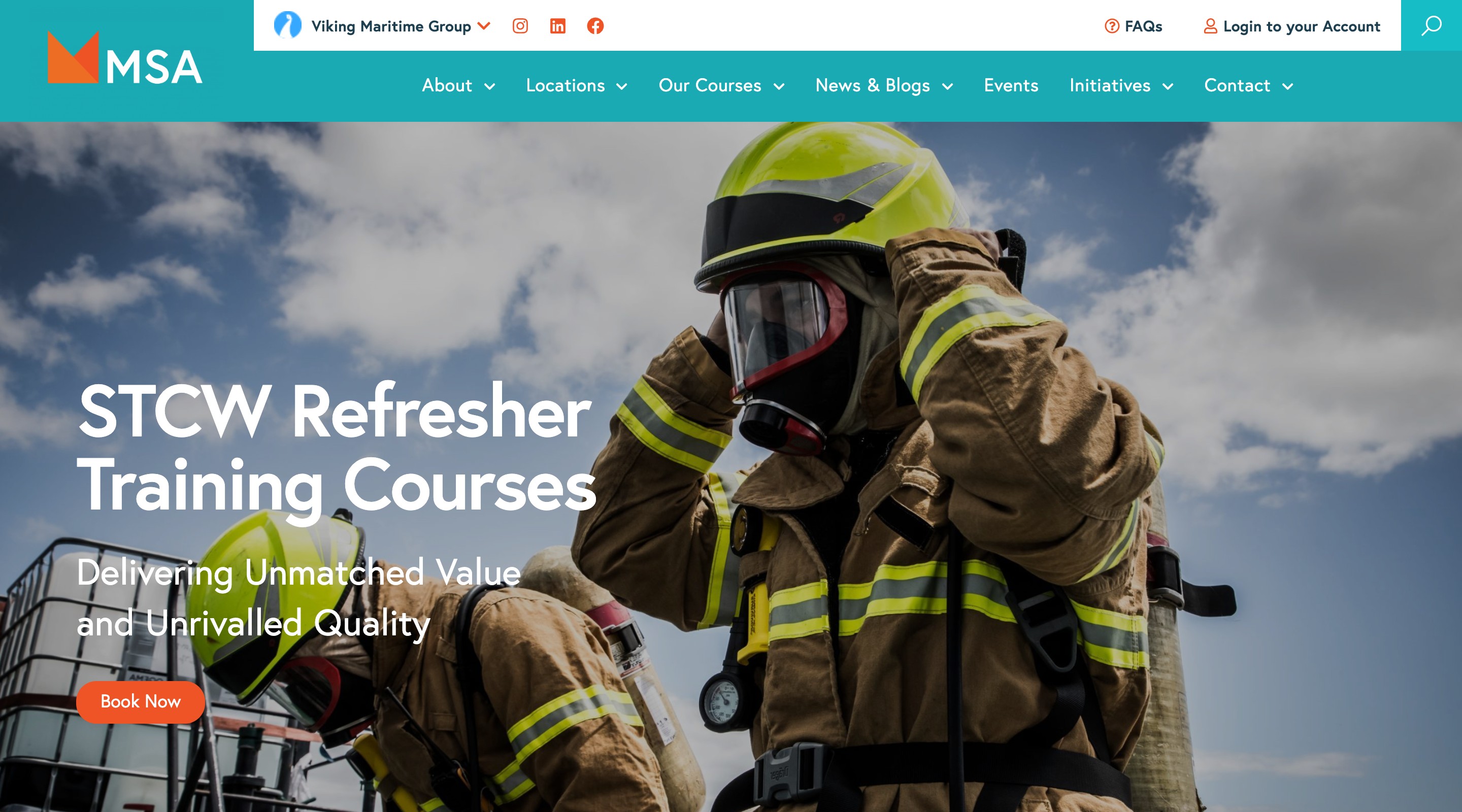 Maritime Skills Academy (Dover) part of Viking Maritime Group website